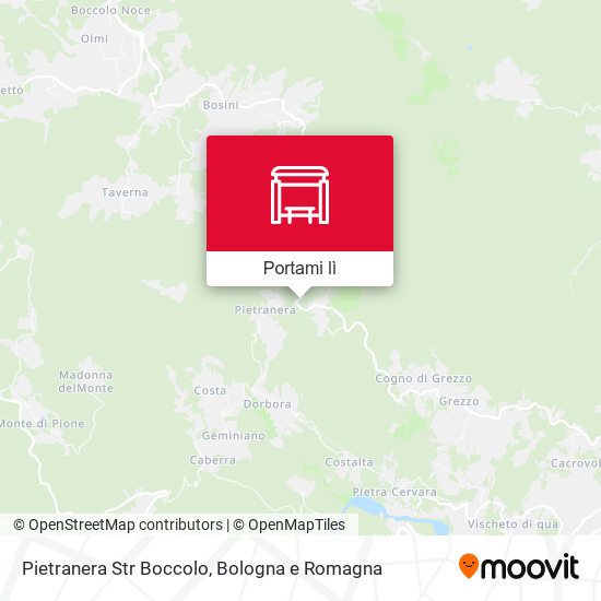 Mappa Pietranera Str Boccolo