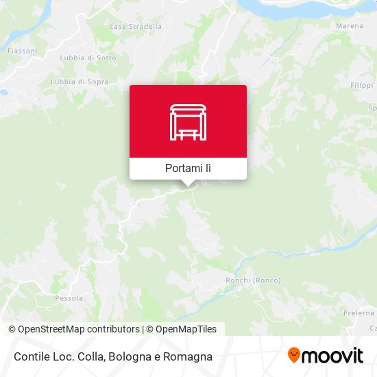 Mappa Contile Loc. Colla