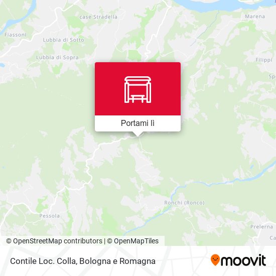 Mappa Contile Loc. Colla