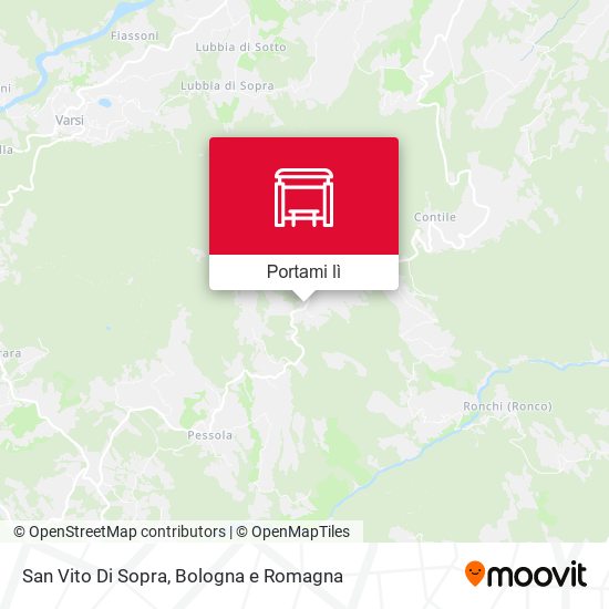 Mappa San Vito Di Sopra