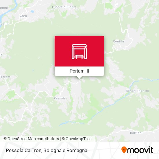Mappa Pessola Ca Tron