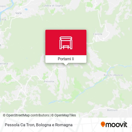 Mappa Pessola Ca Tron