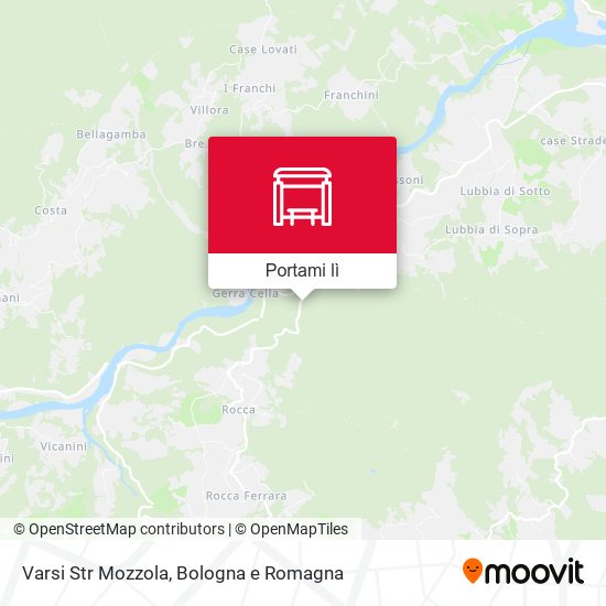 Mappa Varsi Str Mozzola