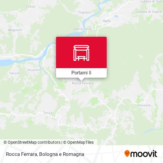 Mappa Rocca Ferrara