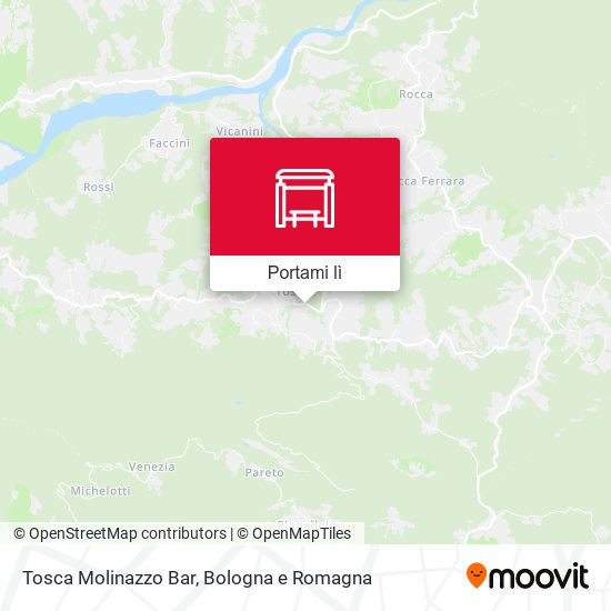 Mappa Tosca Molinazzo Bar