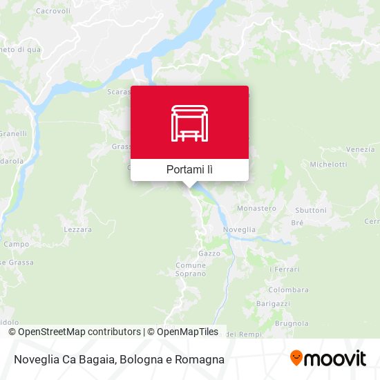Mappa Noveglia Ca Bagaia