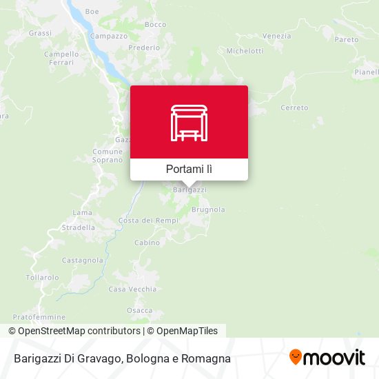 Mappa Barigazzi Di Gravago