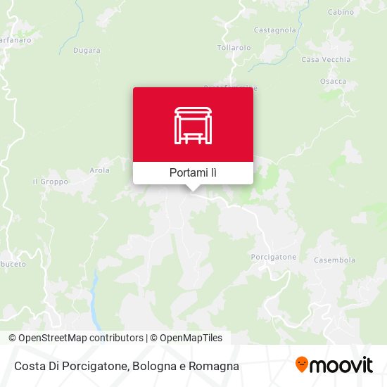 Mappa Costa Di Porcigatone