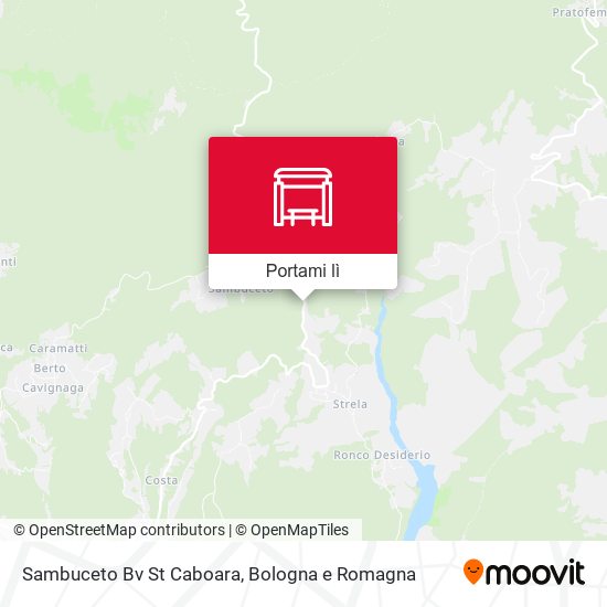 Mappa Sambuceto Bv St Caboara