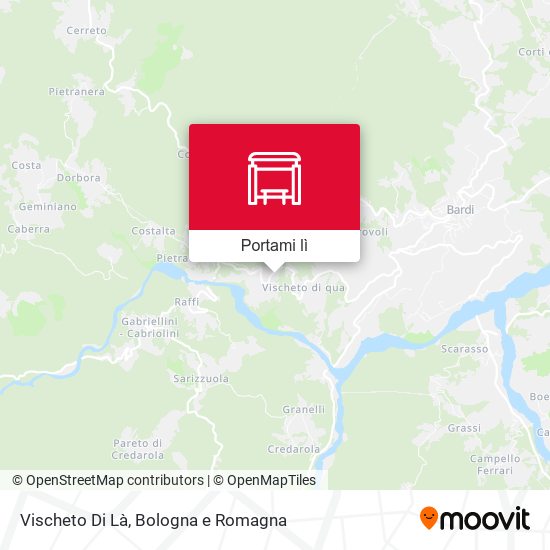 Mappa Vischeto Di Là