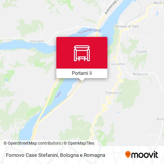 Mappa Fornovo Case Stefanini
