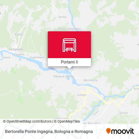 Mappa Bertorella Ponte Ingegna