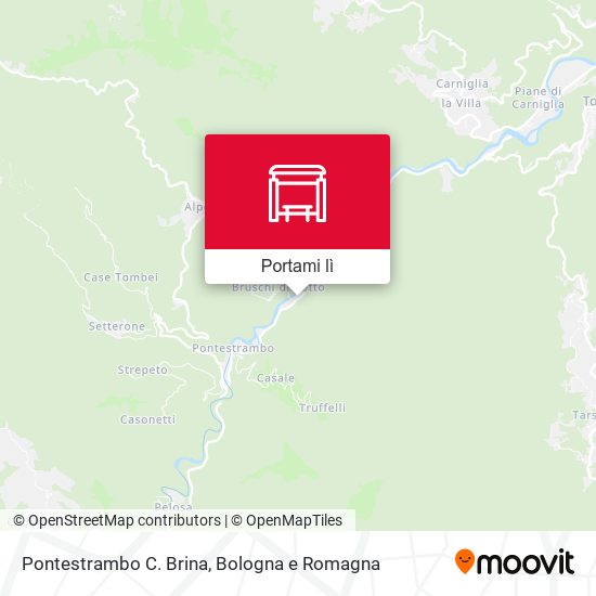Mappa Pontestrambo C. Brina