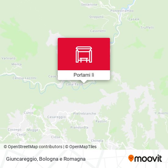 Mappa Giuncareggio