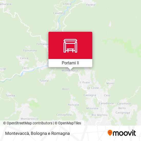 Mappa Montevaccà