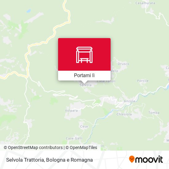 Mappa Selvola Trattoria