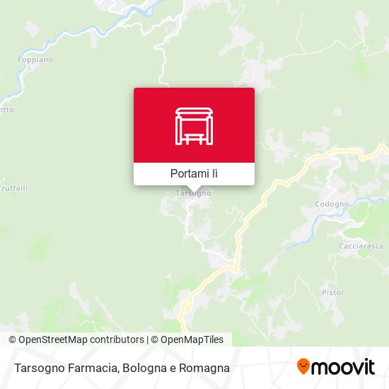 Mappa Tarsogno Farmacia