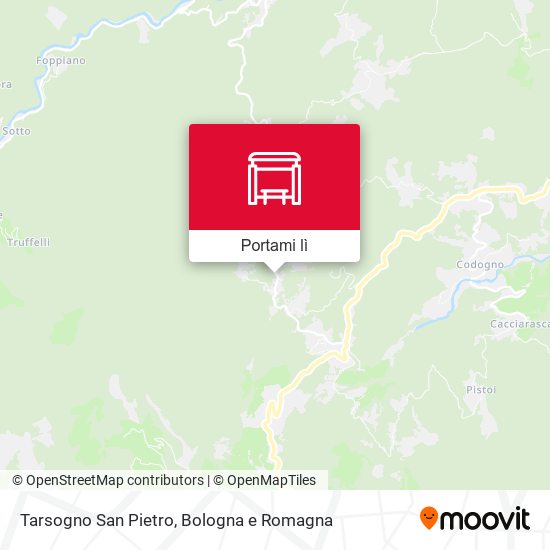 Mappa Tarsogno San Pietro