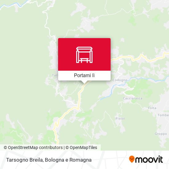 Mappa Tarsogno Breila