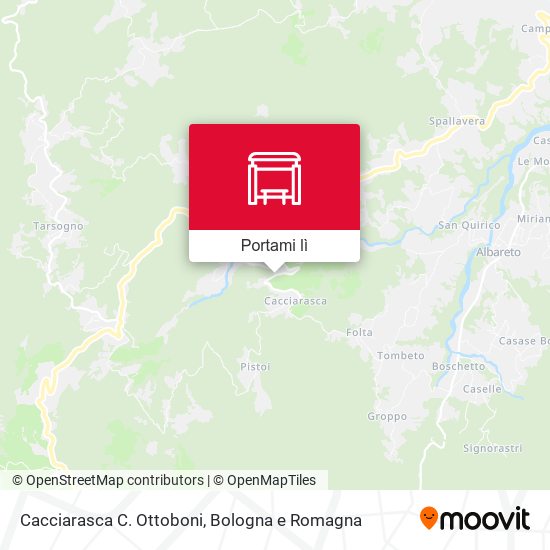 Mappa Cacciarasca C. Ottoboni