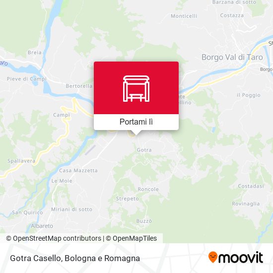 Mappa Gotra Casello