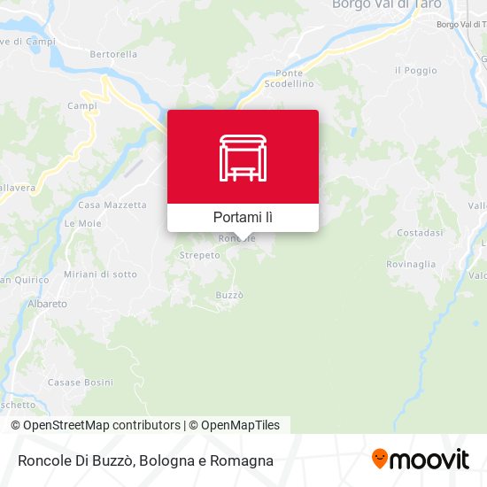 Mappa Roncole Di Buzzò
