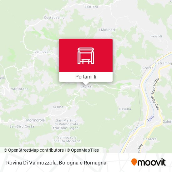 Mappa Rovina Di Valmozzola
