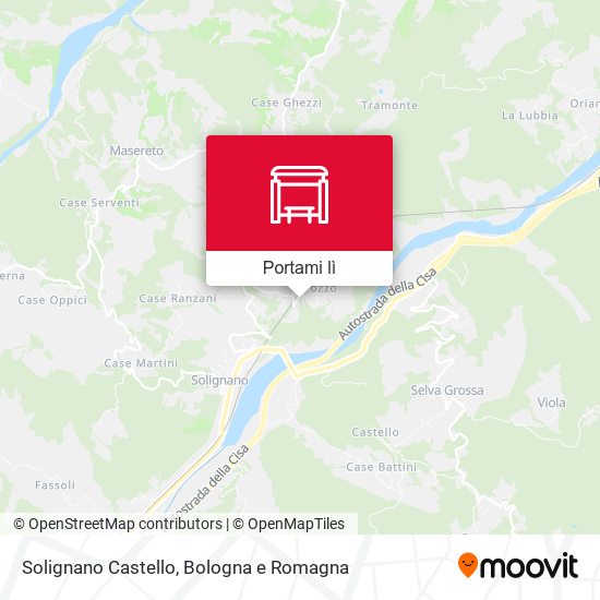 Mappa Solignano Castello