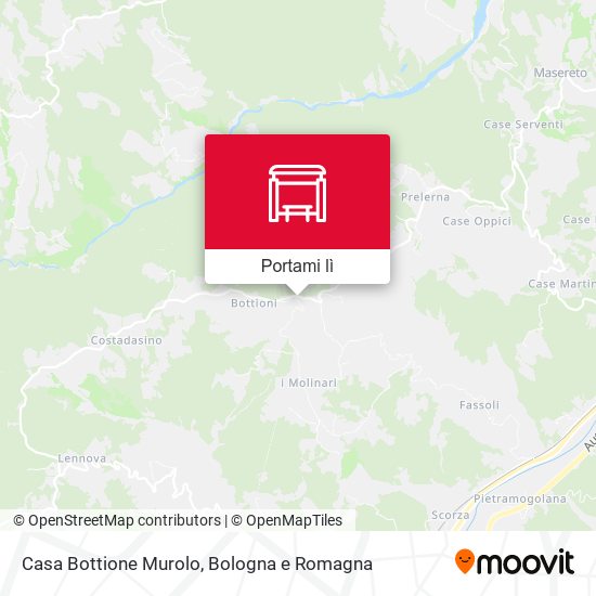 Mappa Casa Bottione Murolo