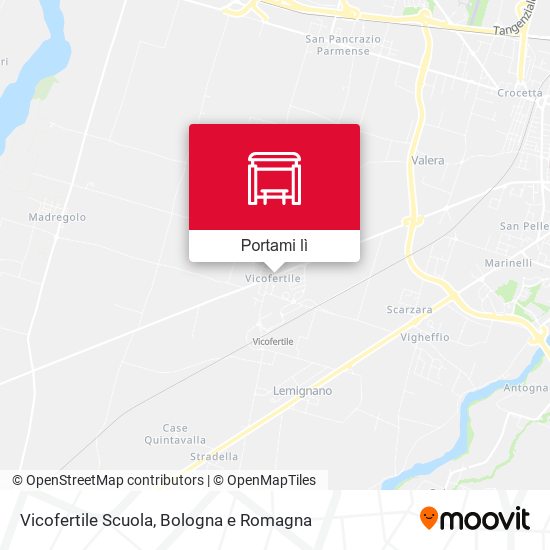 Mappa Vicofertile Scuola