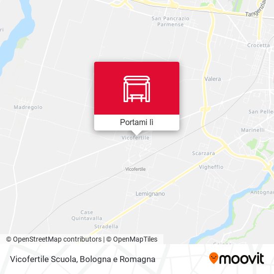 Mappa Vicofertile Scuola