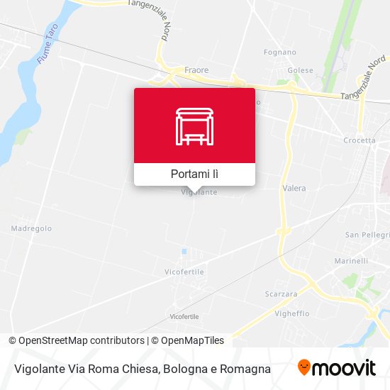 Mappa Vigolante Via Roma Chiesa