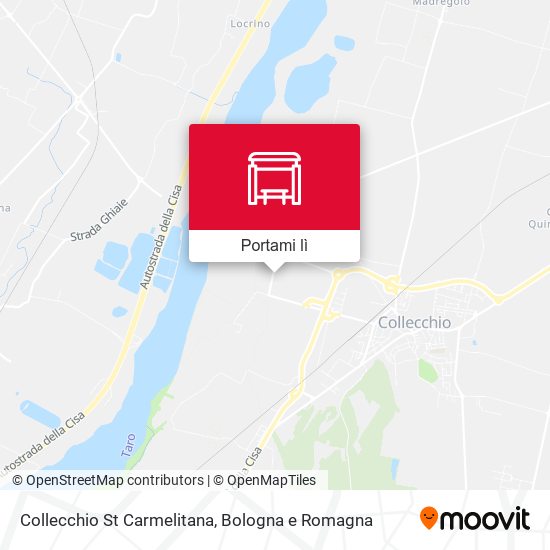 Mappa Collecchio St Carmelitana