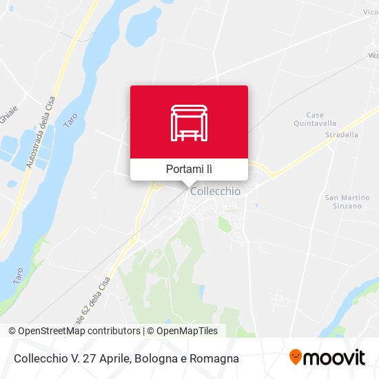 Mappa Collecchio V. 27 Aprile