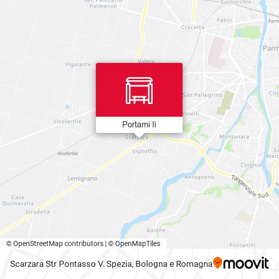 Mappa Scarzara Str Pontasso V. Spezia