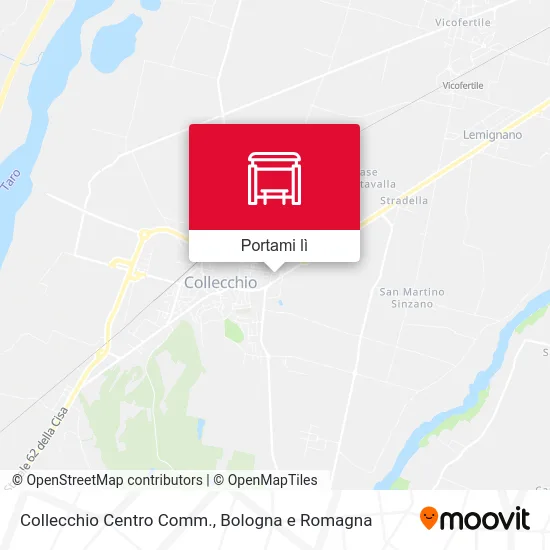 Mappa Collecchio Centro Comm.