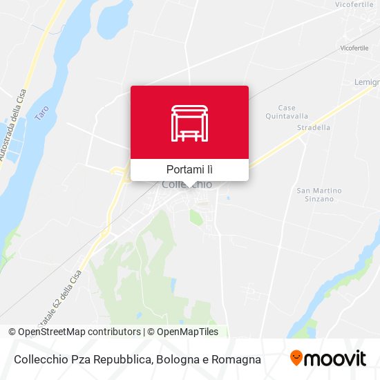 Mappa Collecchio Pza Repubblica