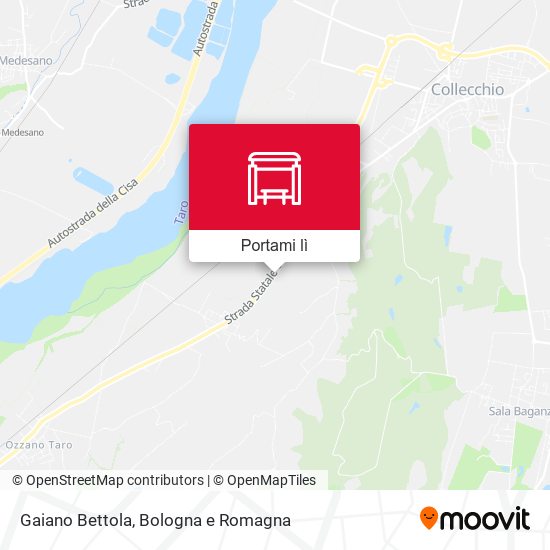 Mappa Gaiano Bettola