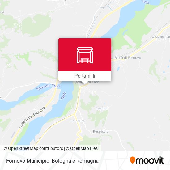 Mappa Fornovo Municipio