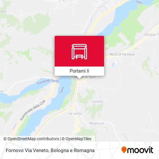 Mappa Fornovo Via Veneto