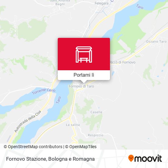 Mappa Fornovo Stazione