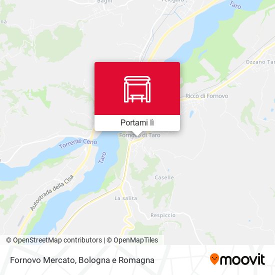 Mappa Fornovo Mercato