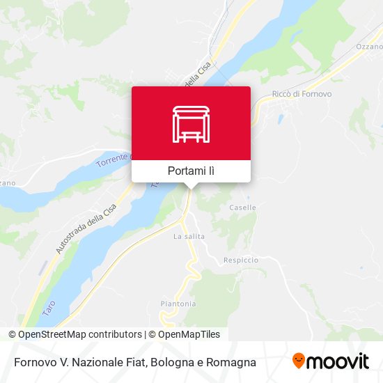 Mappa Fornovo V. Nazionale Fiat