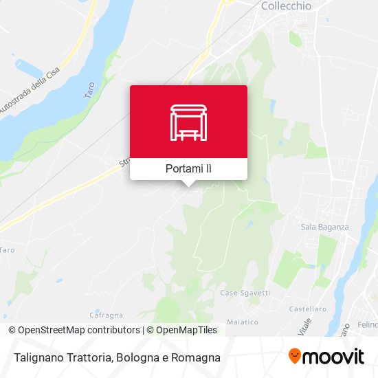 Mappa Talignano Trattoria