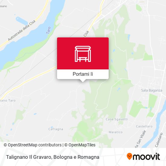 Mappa Talignano Il Gravaro