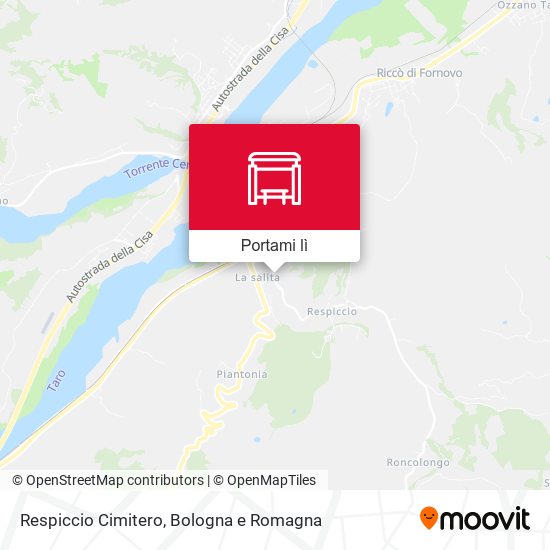 Mappa Respiccio Cimitero