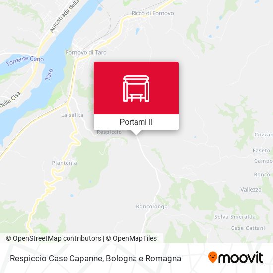 Mappa Respiccio Case Capanne