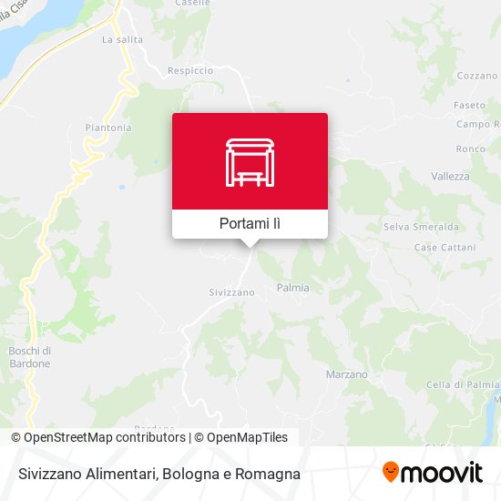 Mappa Sivizzano Alimentari