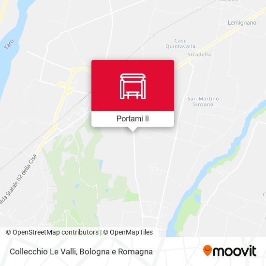 Mappa Collecchio Le Valli