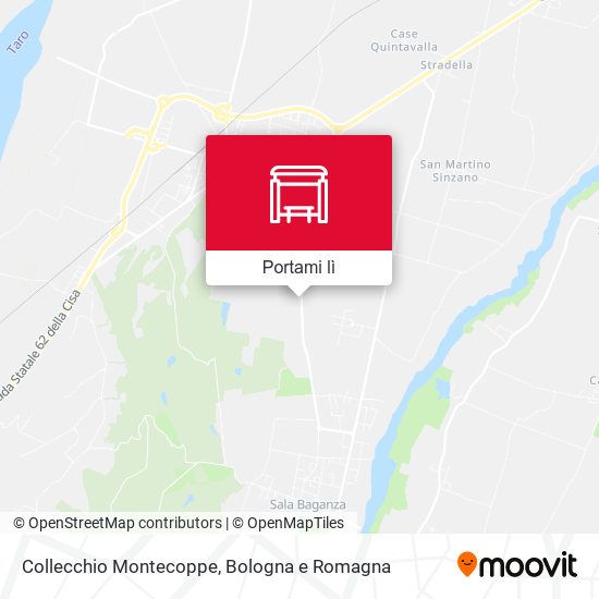 Mappa Collecchio Montecoppe